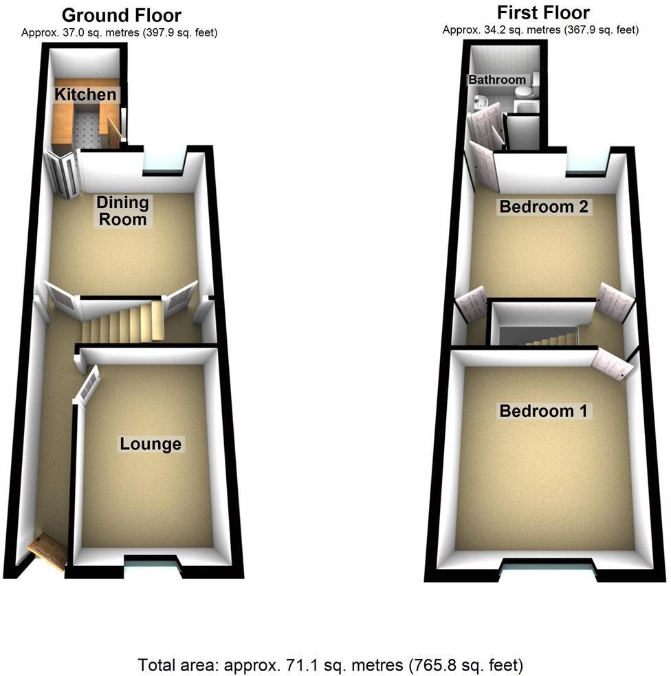 John Street, Ruabon, Wrexham floorplan