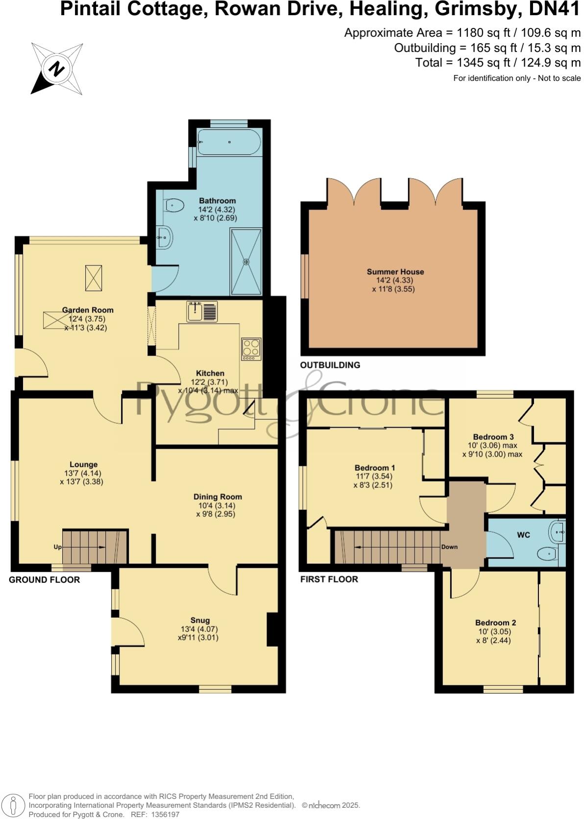 Rowan Drive, Healing, Grimsby, Lincolnshire, DN41 floorplan