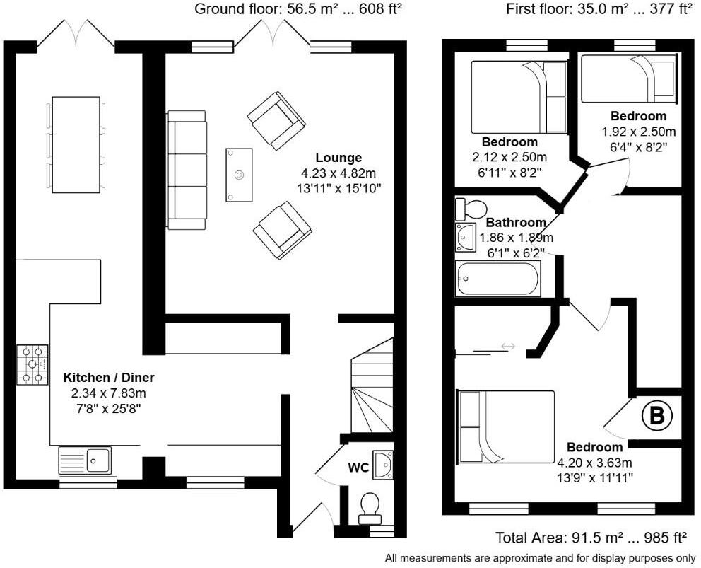 Willow Close, Measham, Swadlincote floorplan