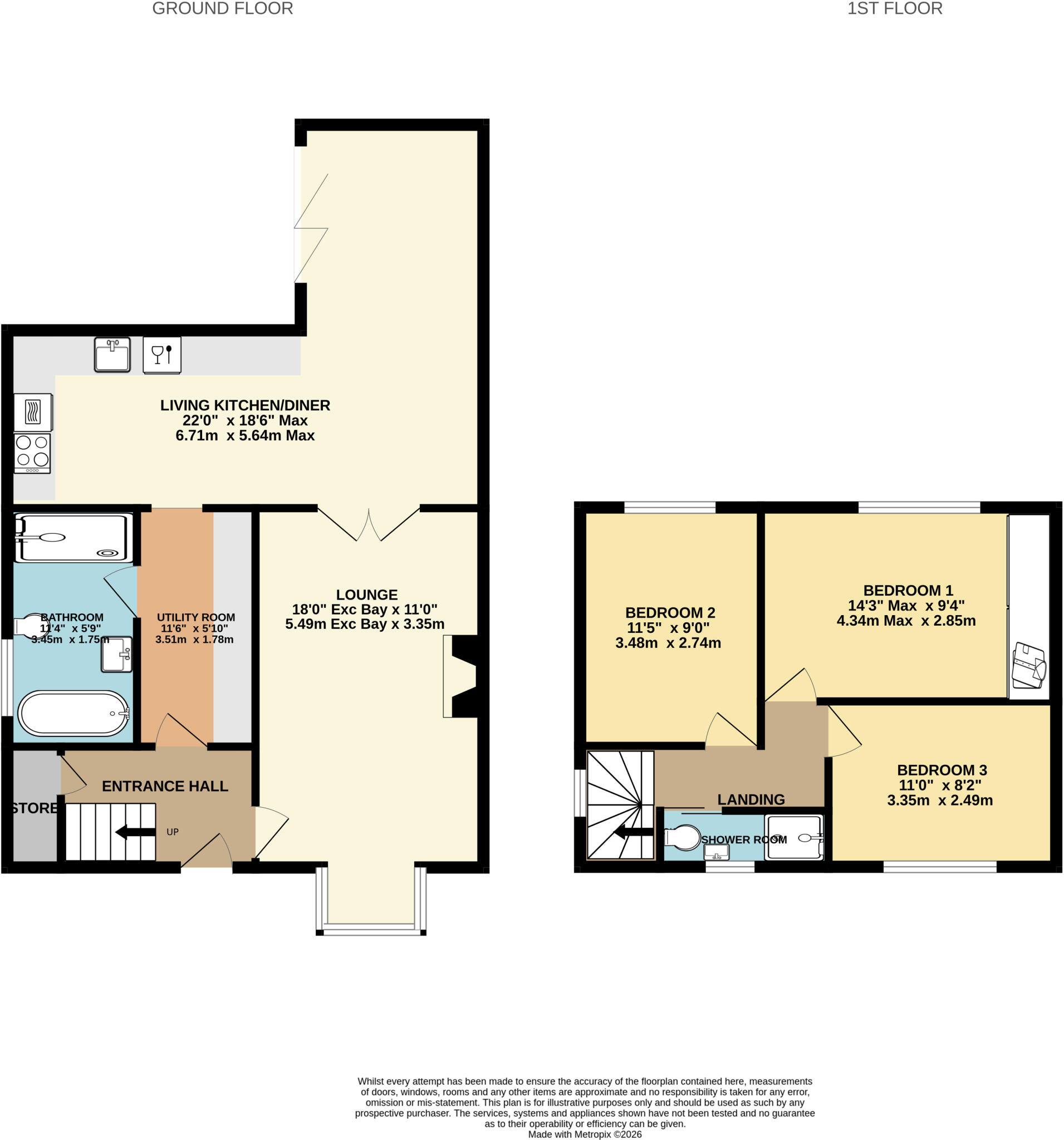 West Avenue, Rudheath floorplan