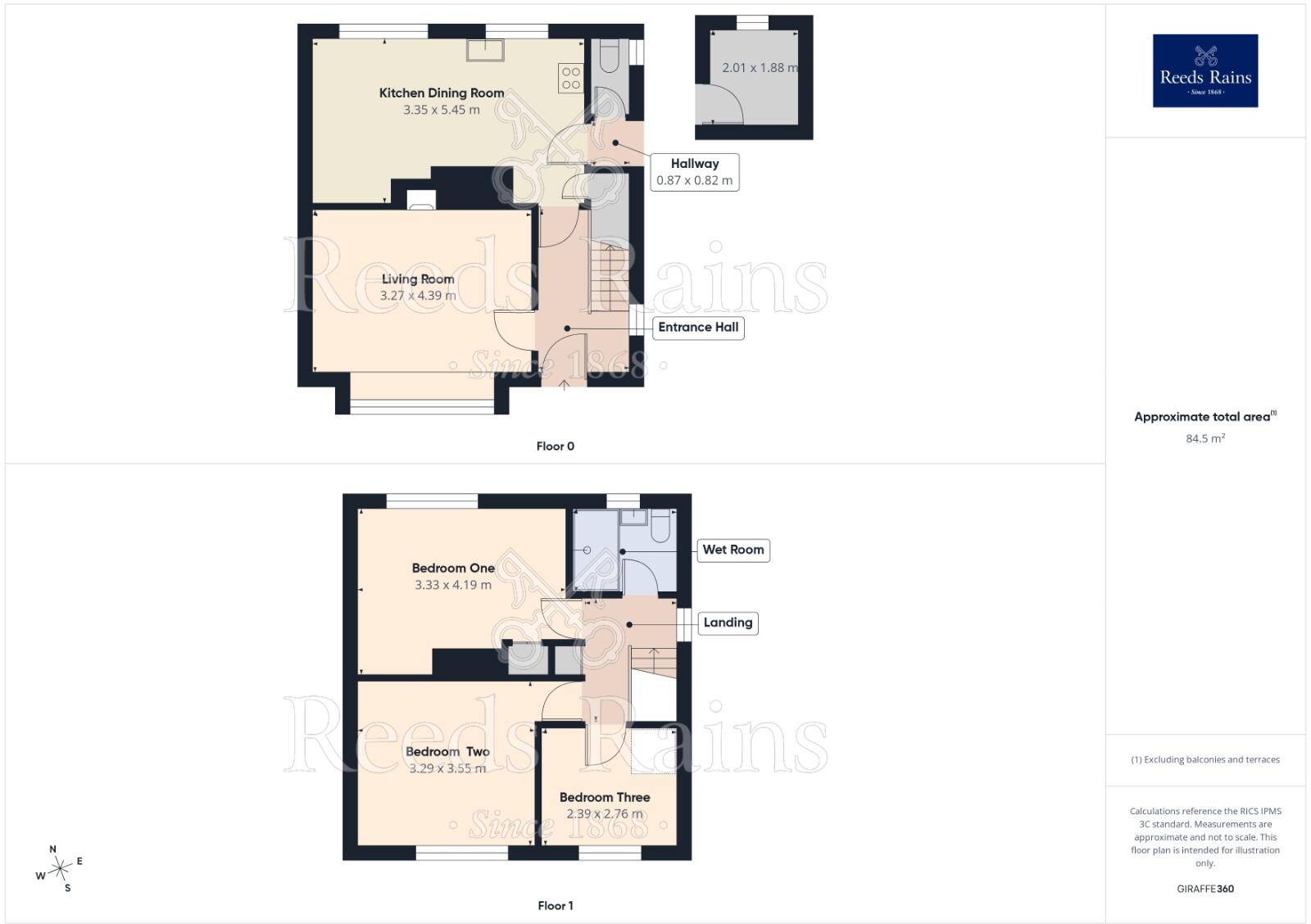 Laurel Avenue, Bramley, Rotherham, South Yorkshire, S66 floorplan