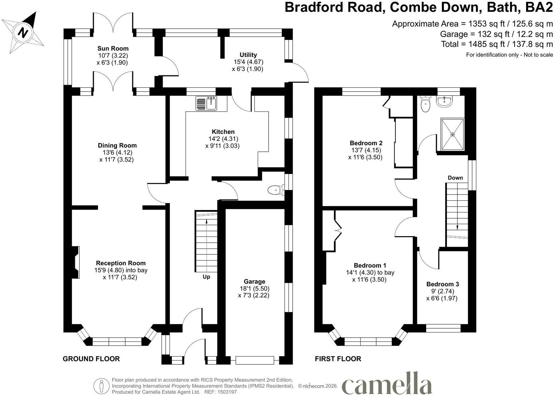 Bradford Road, Combe Down, BA2 floorplan