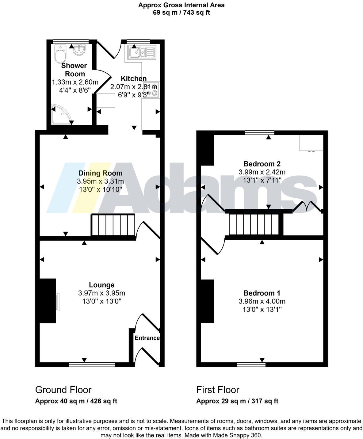 Bradshaw Street, Widnes floorplan