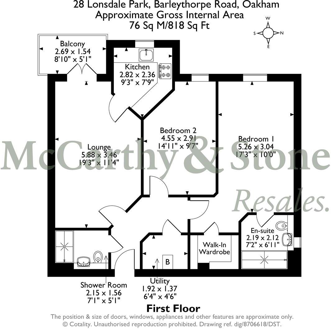 Lonsdale Park, Barleythorpe Road, Oakham, Rutland floorplan
