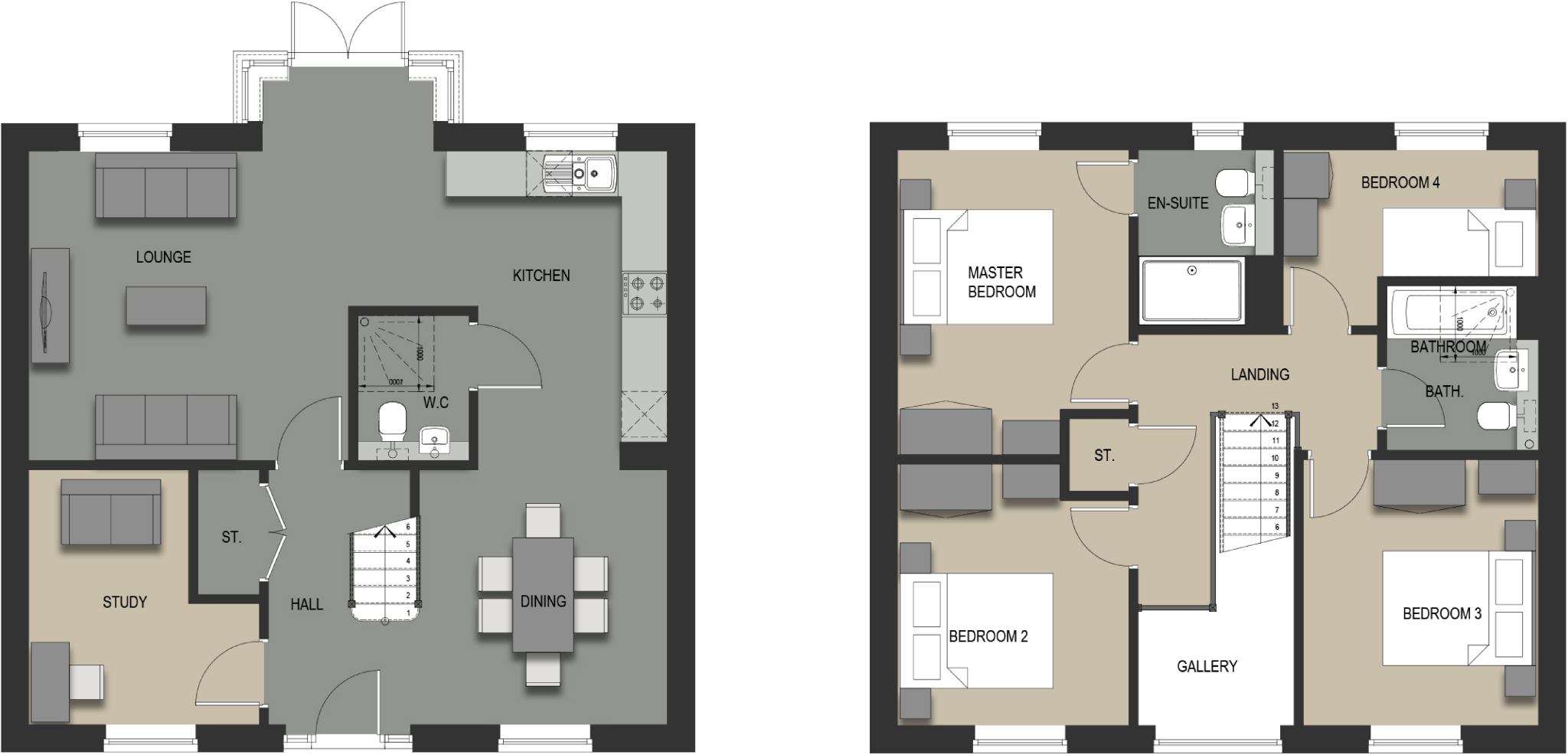 Pippins Beck, Urswick Road, Ulverston floorplan