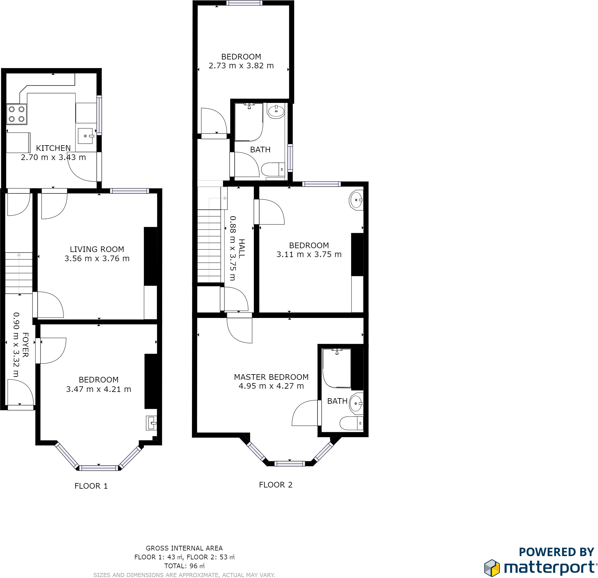 Derby Road, Loughborough floorplan