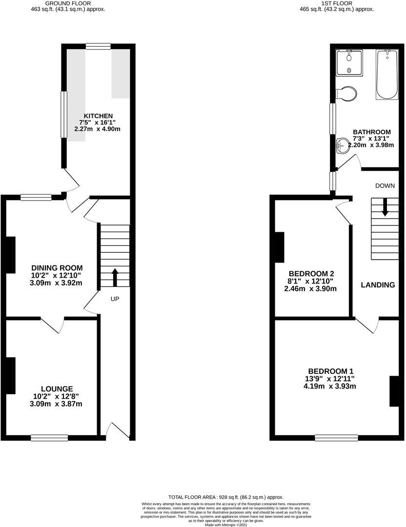Lawrence Street, York floorplan