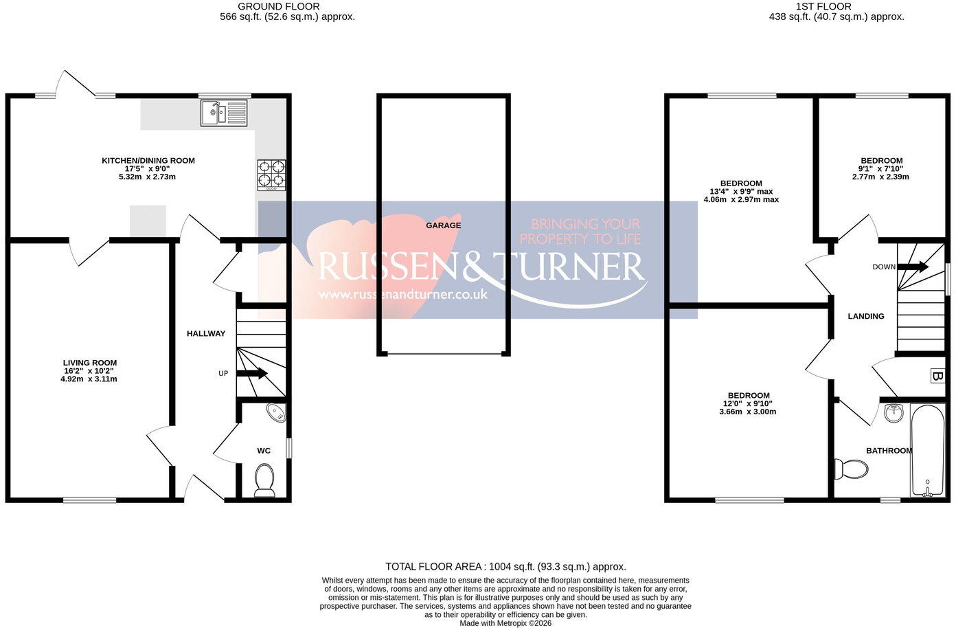 Ancar Road, South Wootton floorplan