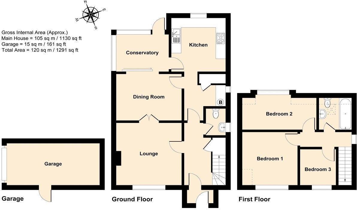 St. Johns Road, Warminster floorplan