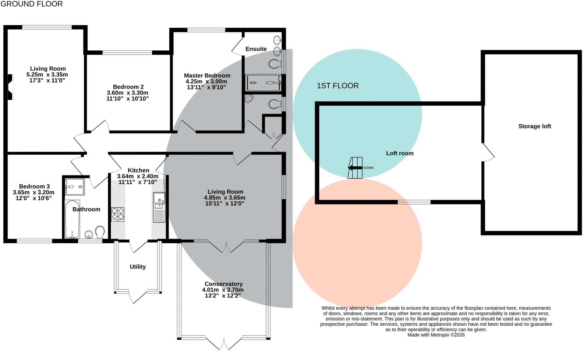 North Hill Road, Cirencester, Gloucestershire floorplan