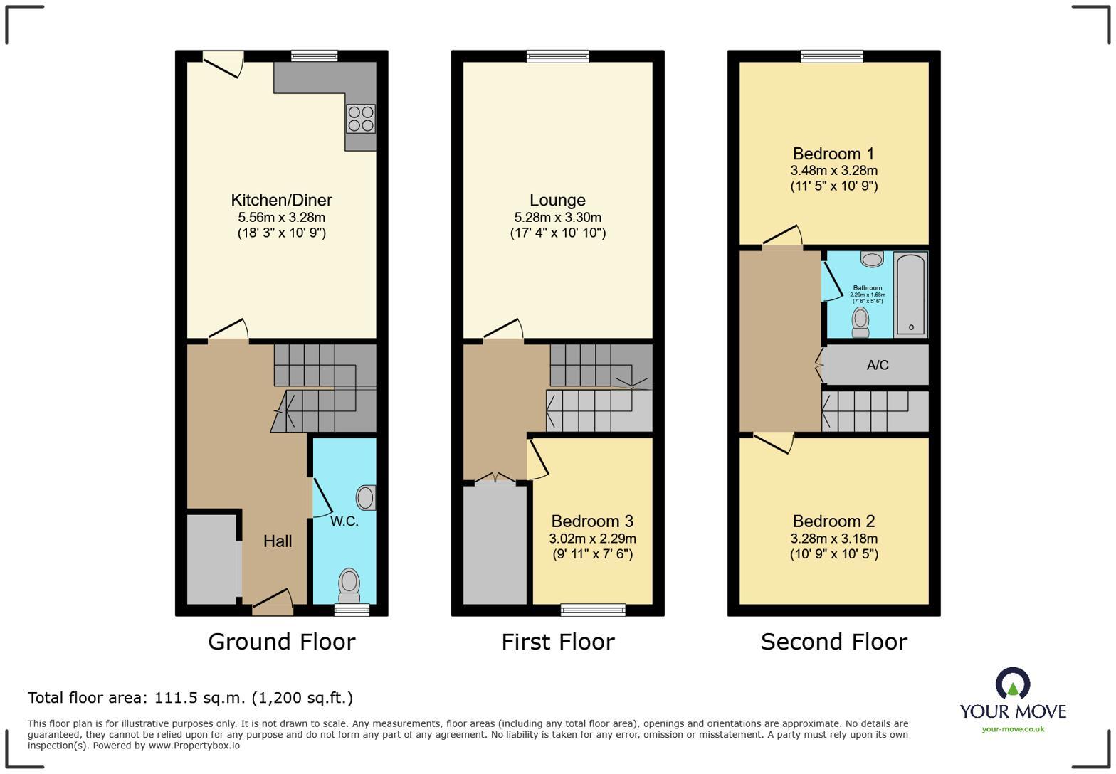 Erith Road, Bexleyheath, DA7 floorplan