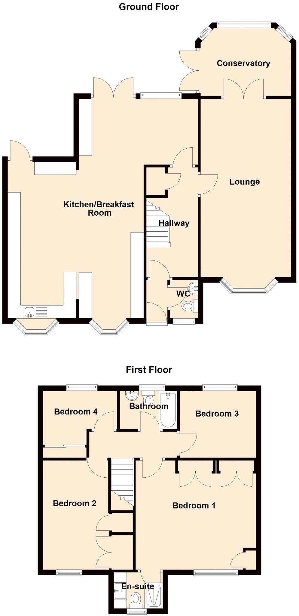 Home Farm Close, Ashington floorplan