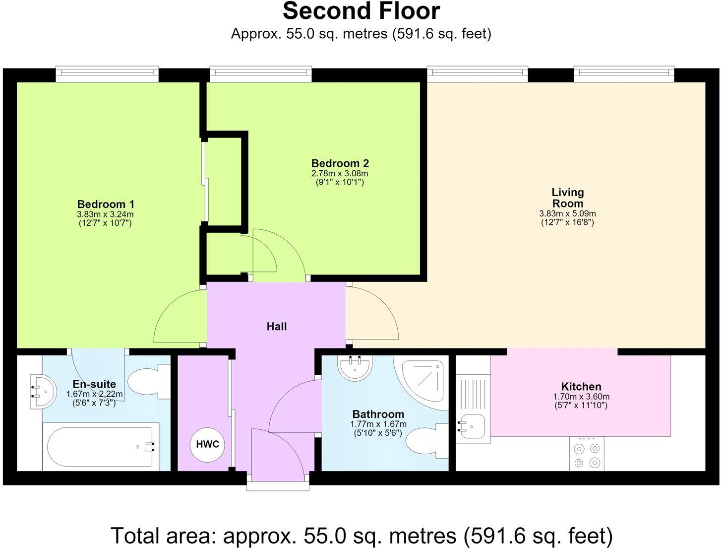 High Street, Berkhamsted, Hertfordshire, HP4 floorplan