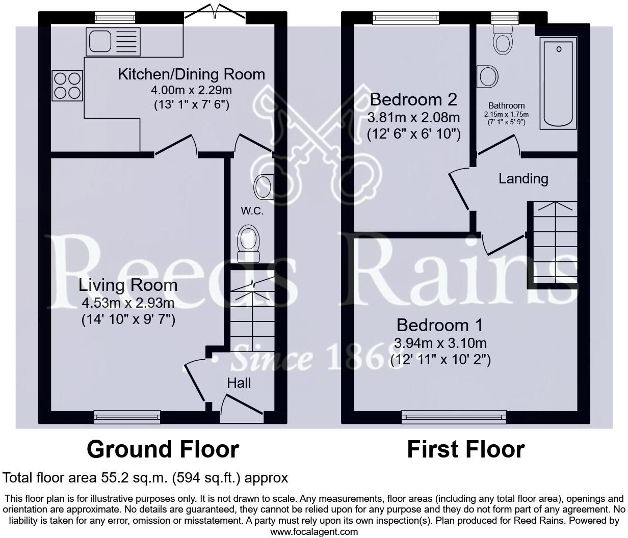 Mulberry Close, Knottingley, West Yorkshire, WF11 floorplan