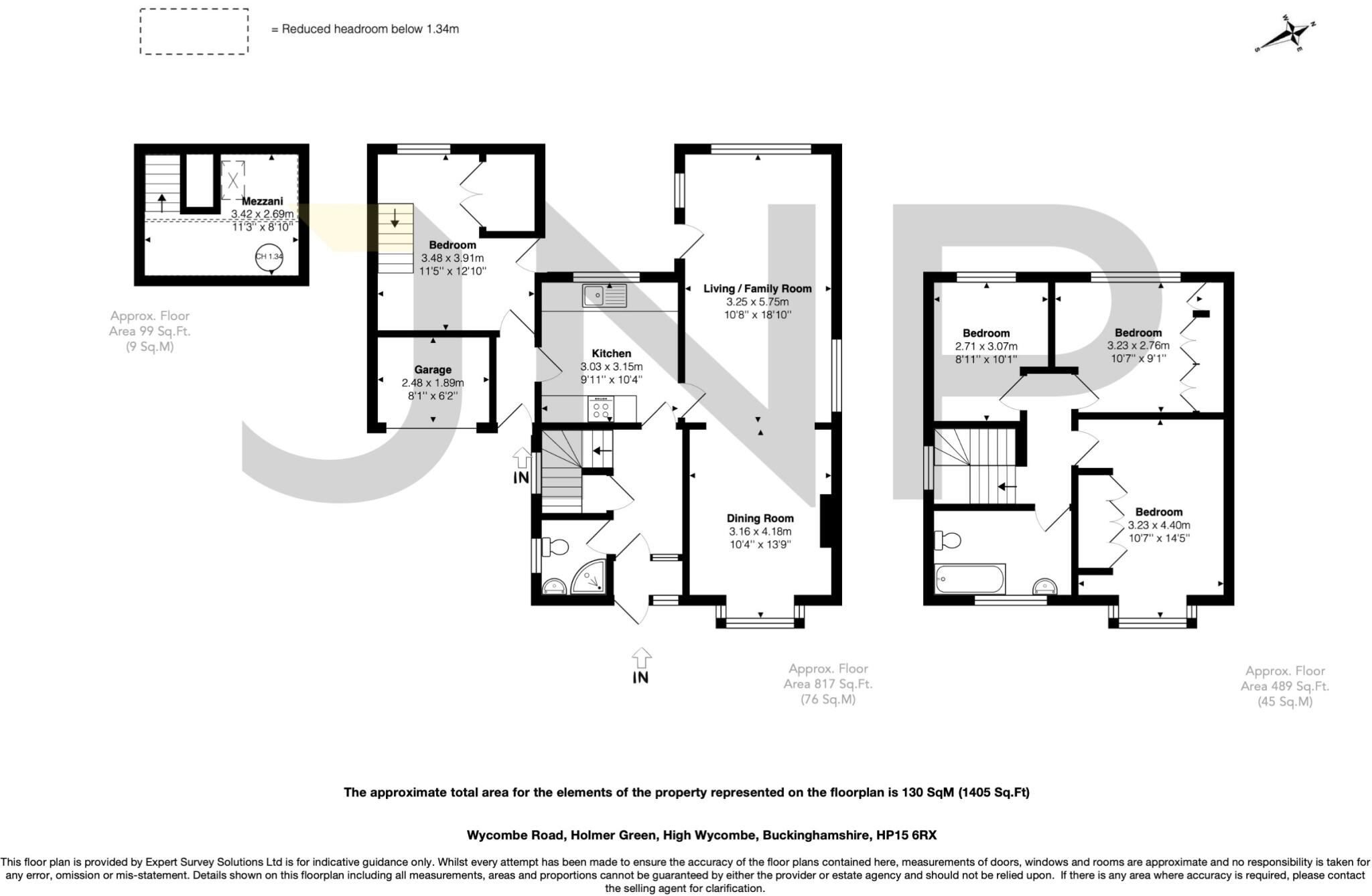 Wycombe Road, Holmer Green, High Wycombe, Buckinghamshire, HP15 floorplan