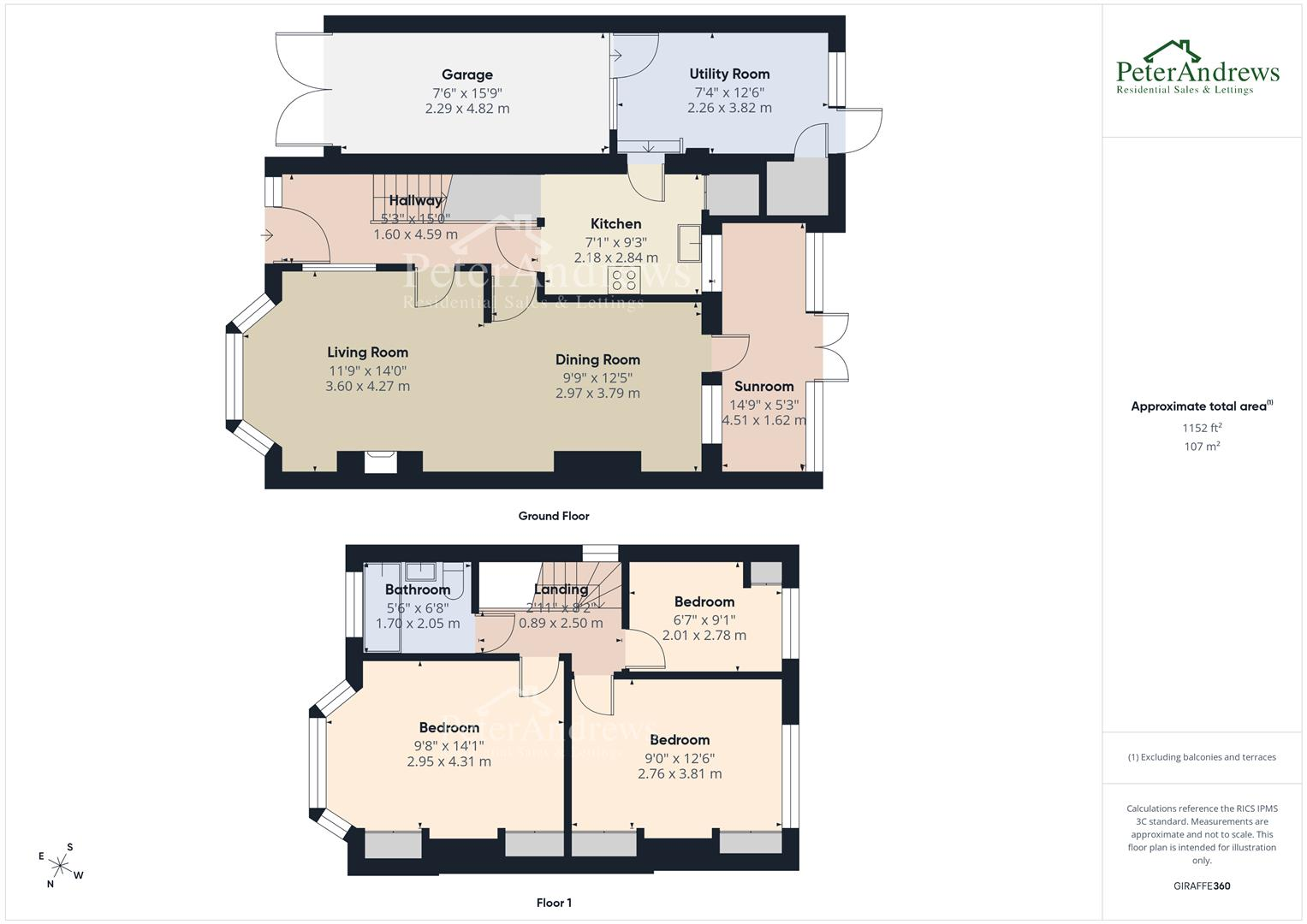 Cadogan Gardens, London floorplan