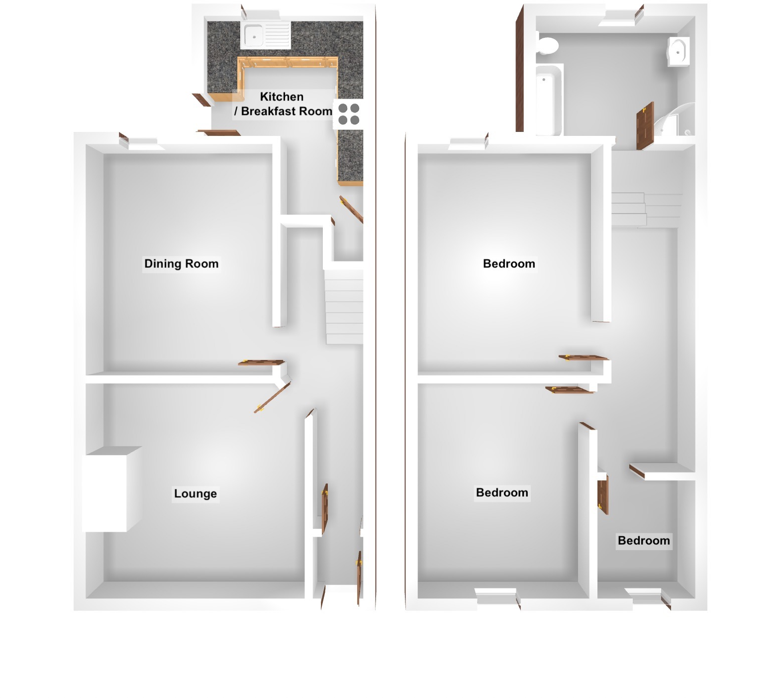 Edwin Street, Houghton Le Spring, Tyne And Wear, DH5 8AP floorplan
