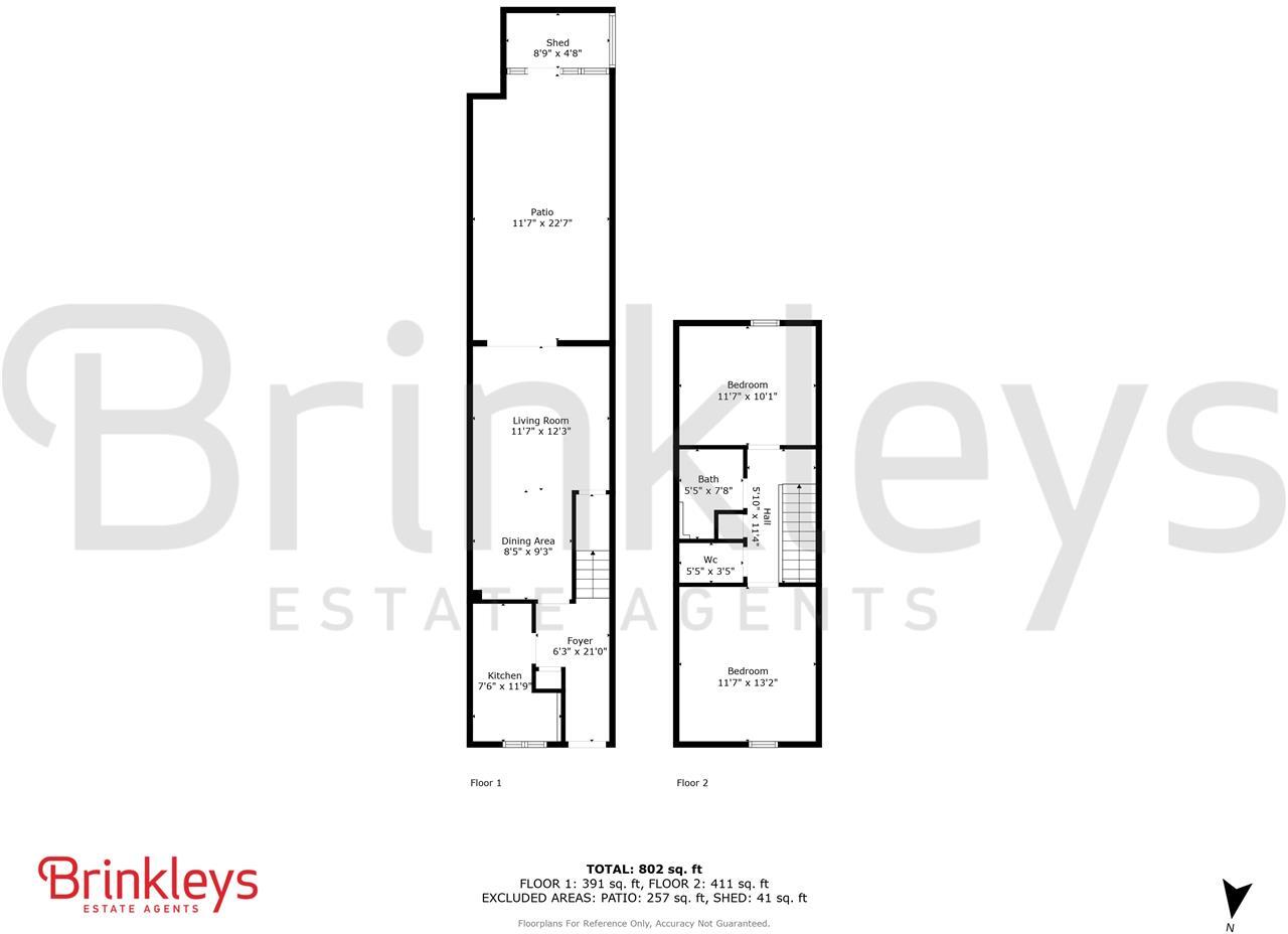 Woburn Close, London, SW19 floorplan