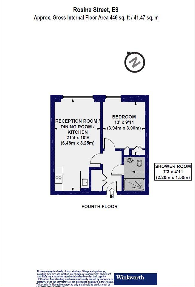 Rosina Street, London, E9 floorplan