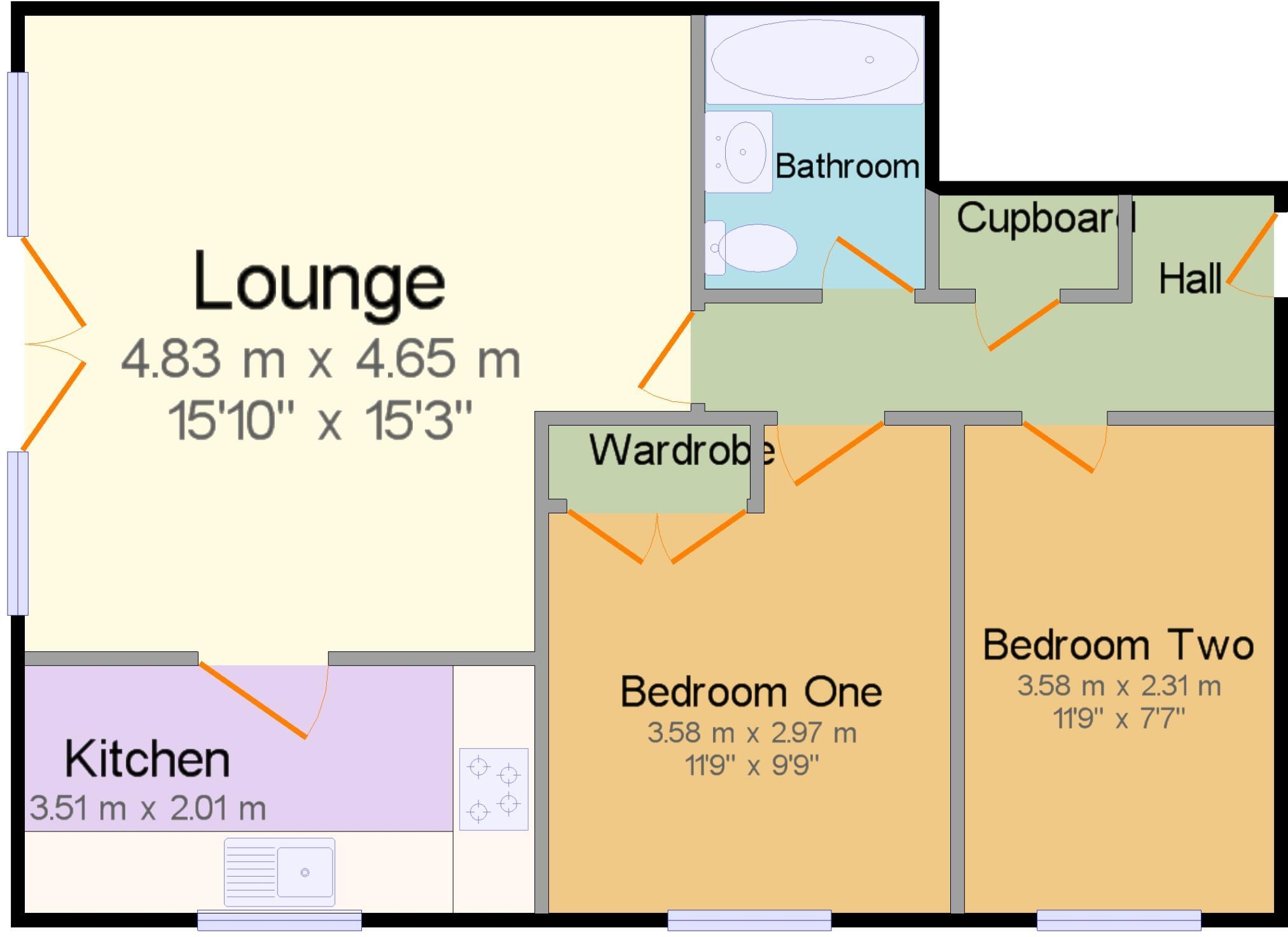 WESTRIDGE ROAD, SO17 floorplan