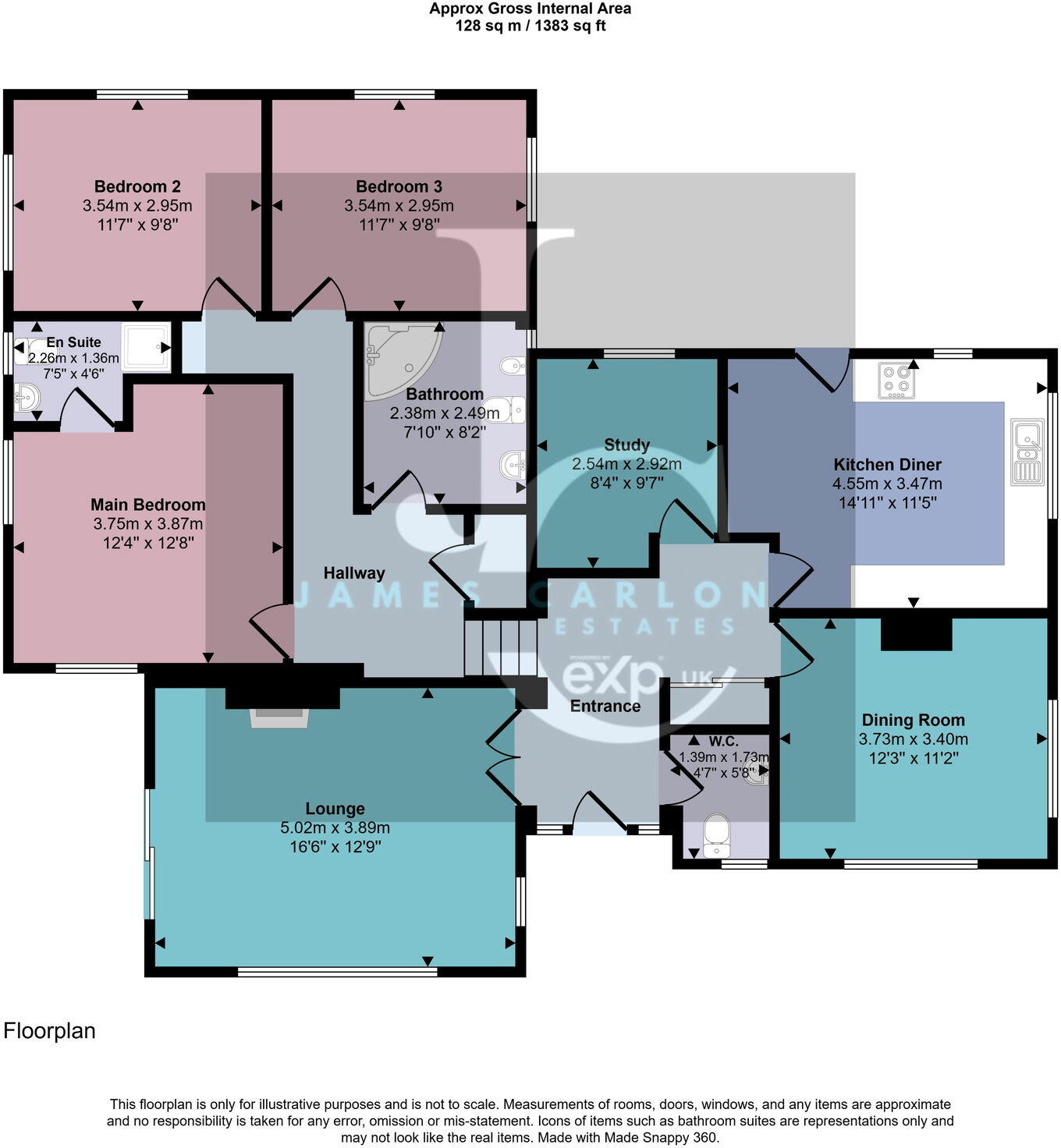 Sutton Bank, Coalport, Telford, TF8 7JB floorplan