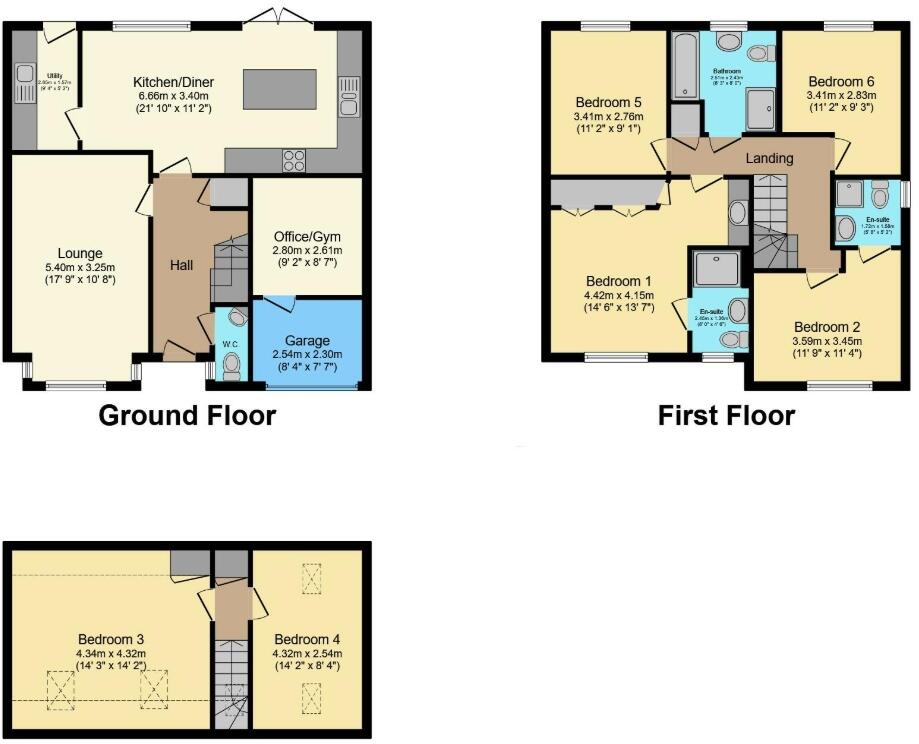 Leatherland Drive, Whittle-le-woods, Chorley floorplan