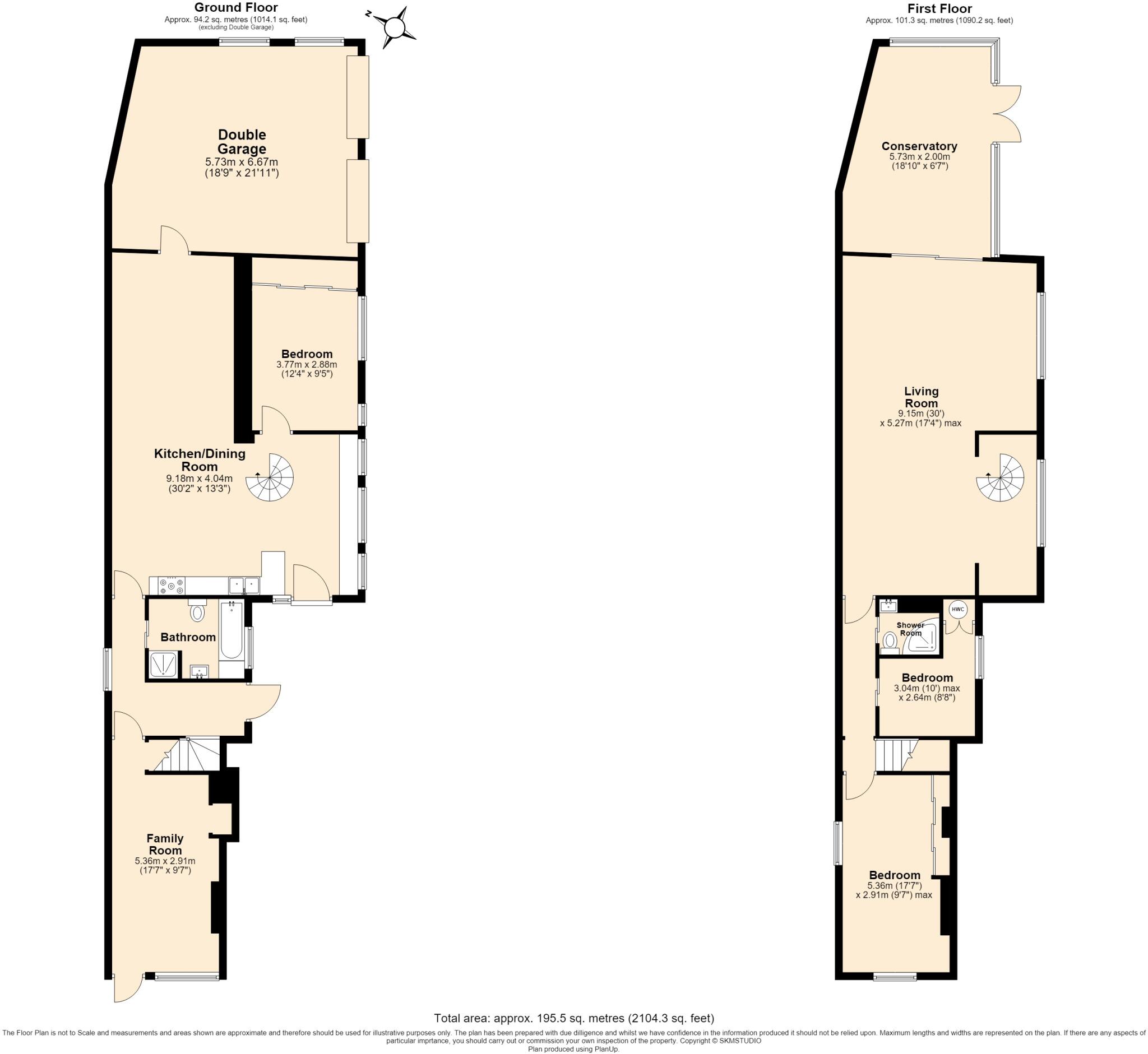 Piccotts End, Hemel Hempstead, Hertfordshire, HP1 3AU floorplan