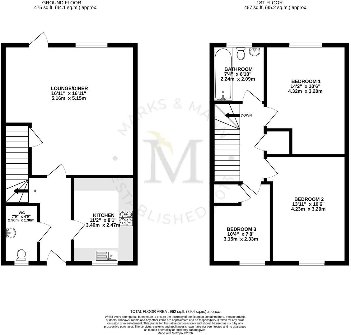 Baytree Way, Stutton, IP9 floorplan