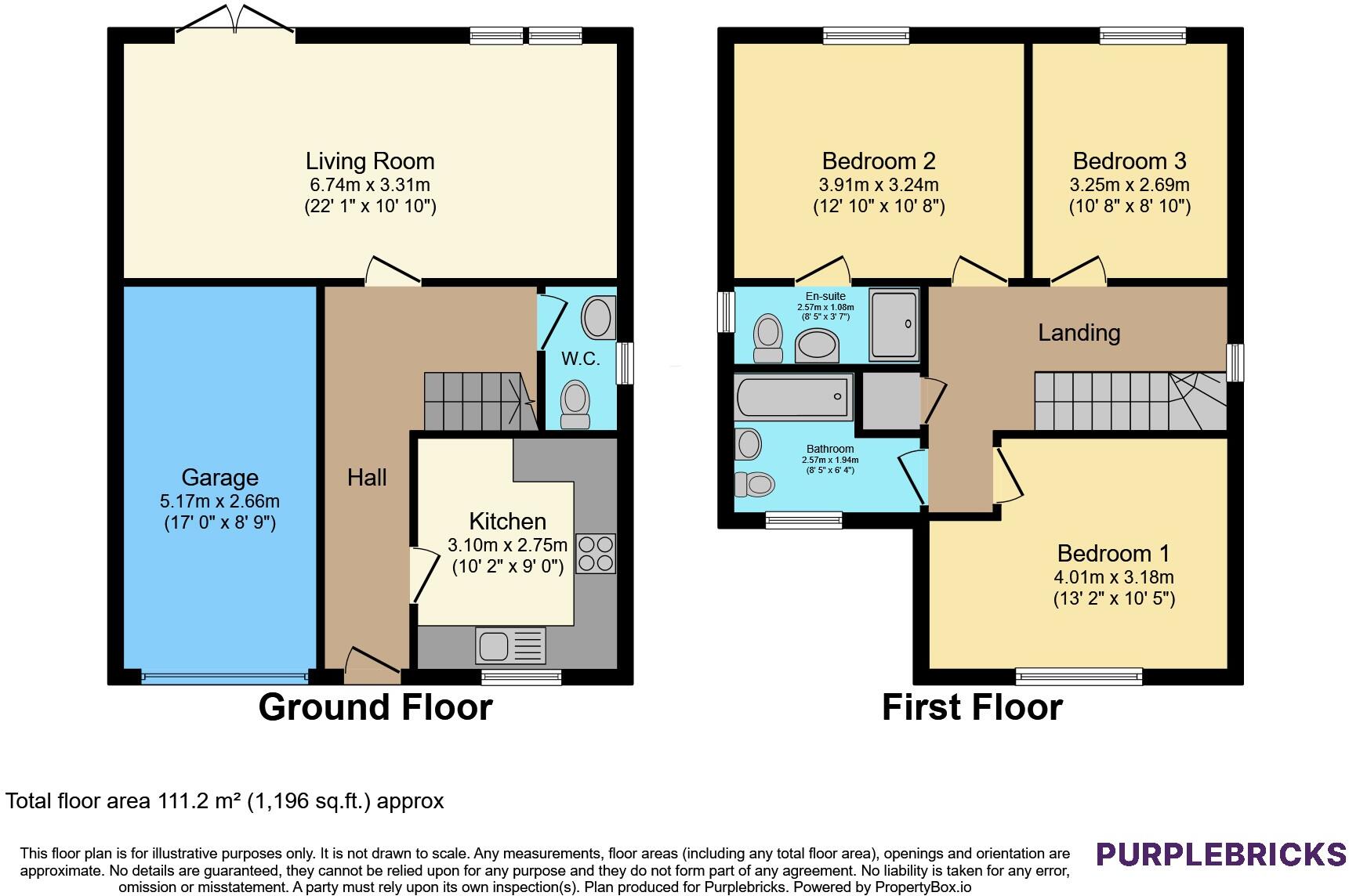 Exmoor Drive, Scarborough, YO12 floorplan