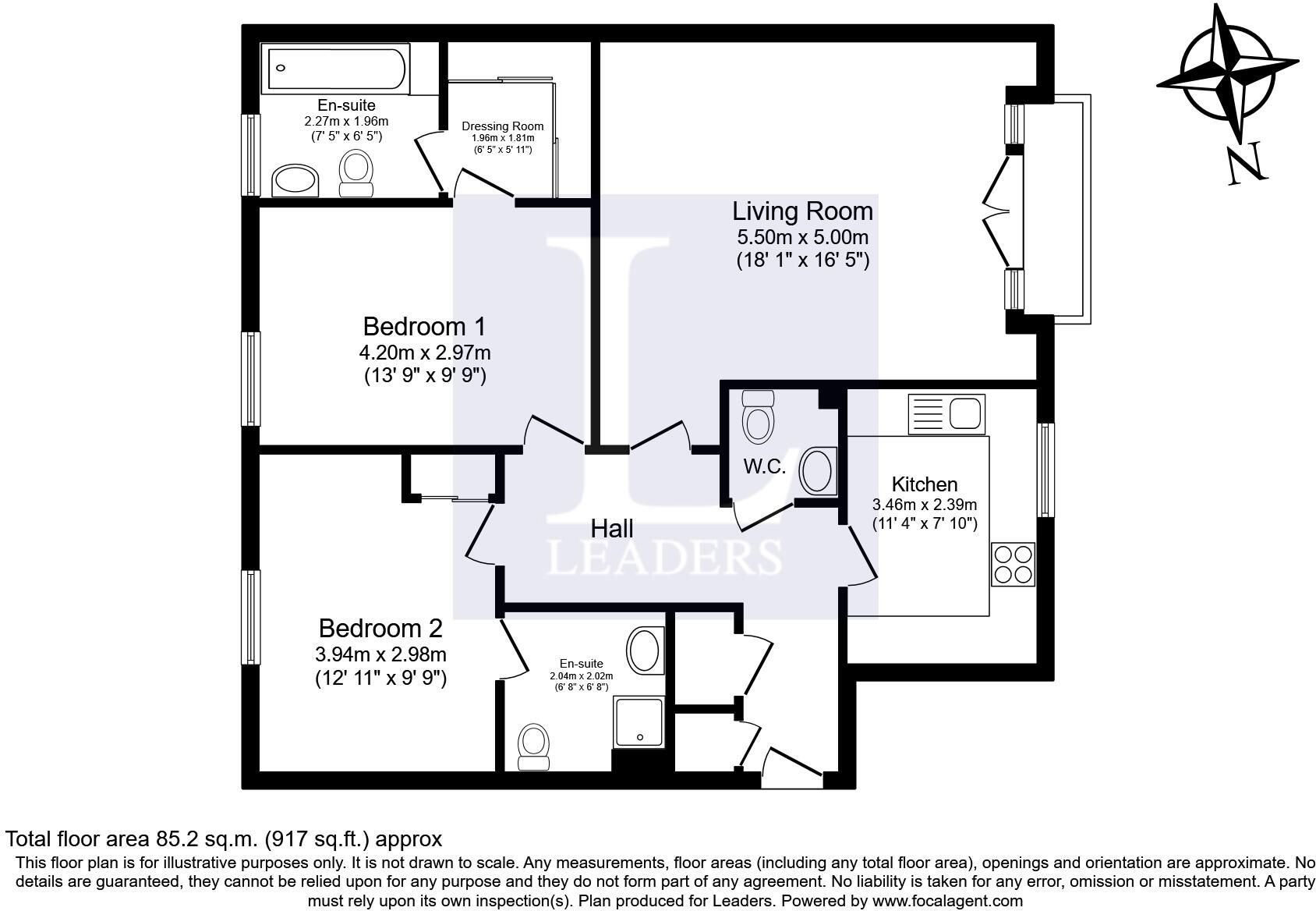 Royal Swan Quarter, Leret Way, KT22 floorplan