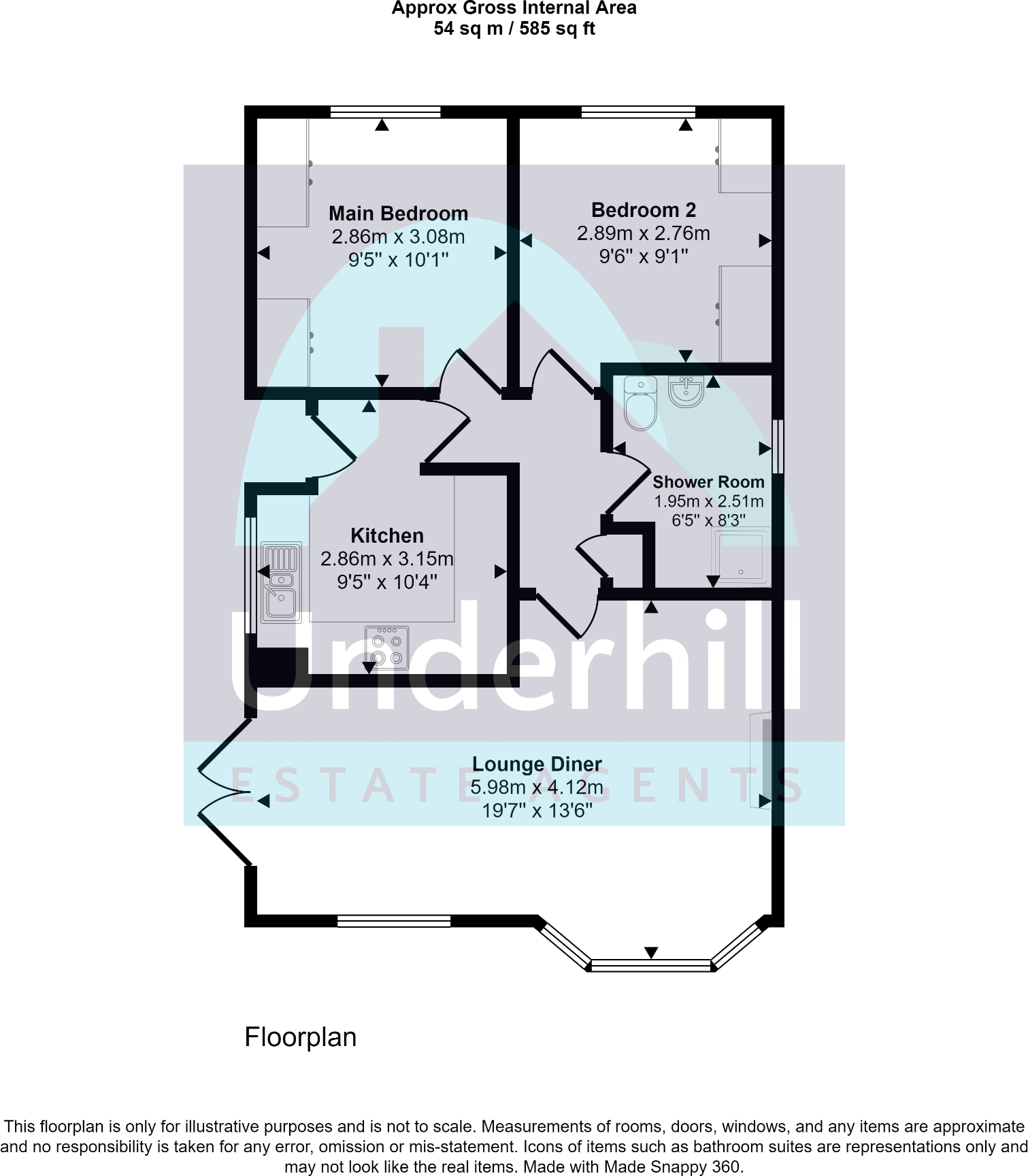 Marlborough Drive, Ringswell Park, Exeter floorplan