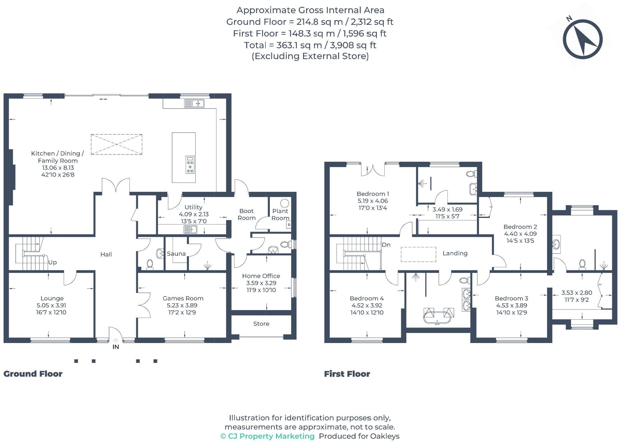 Rambling Way, HP4 floorplan