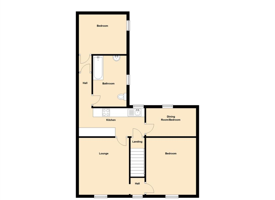 Cavendish Street, Peterborough floorplan