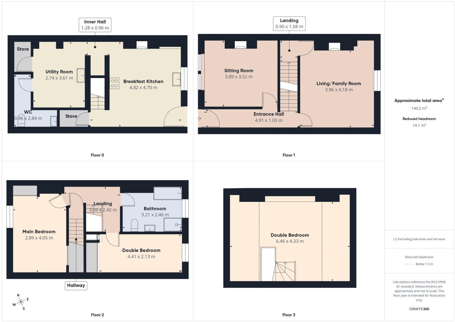 Holcombe Road, Helmshore, Rossendale, Lancashire, BB4 floorplan