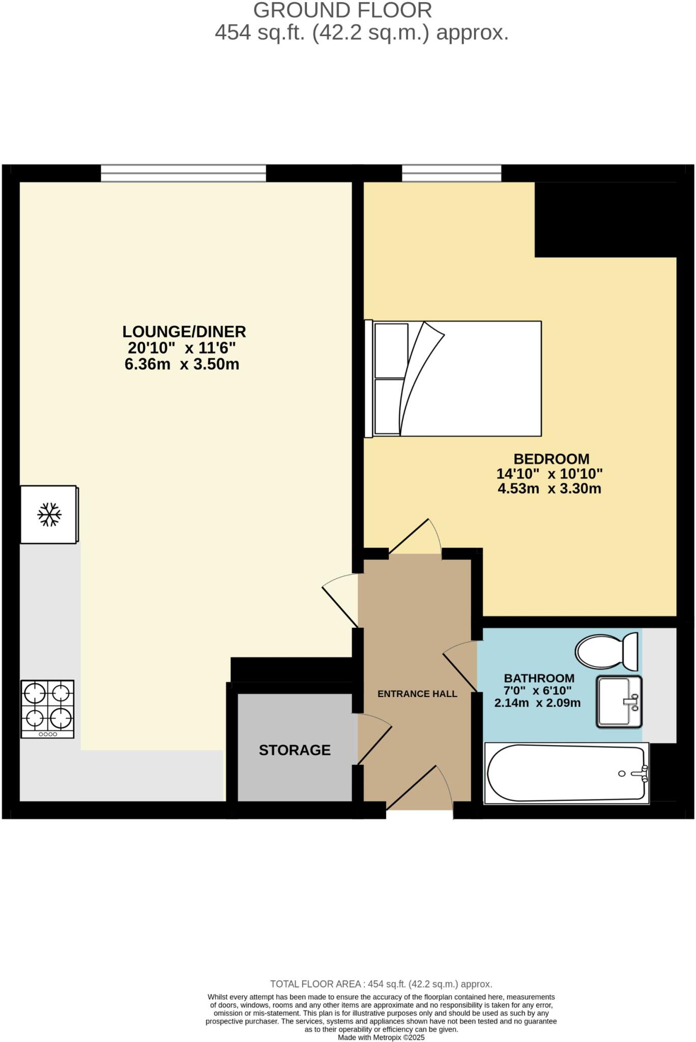 146 Midland Road, Town Centre, Luton, LU2 floorplan