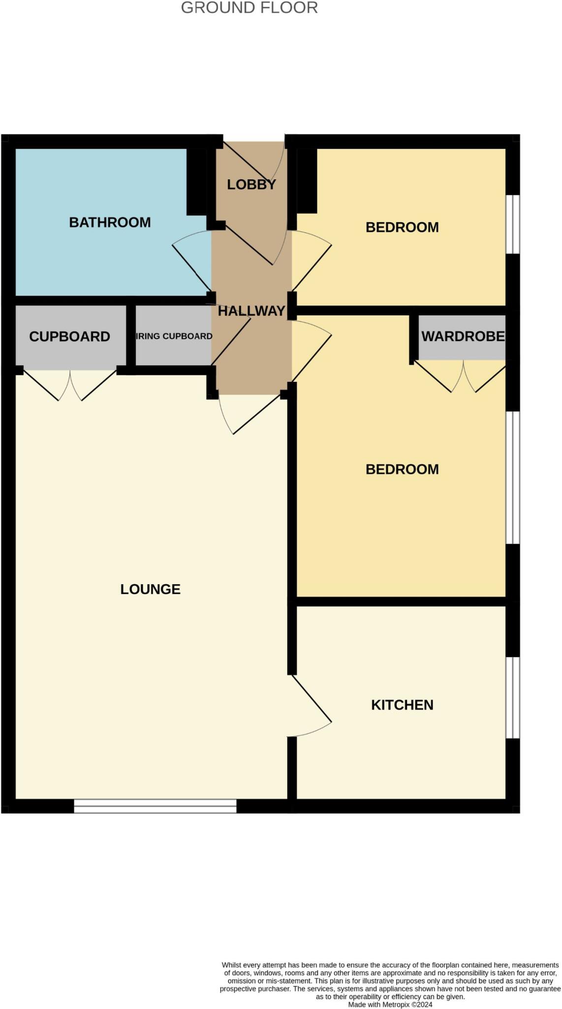 Westminster Court, Clacton-on-Sea floorplan
