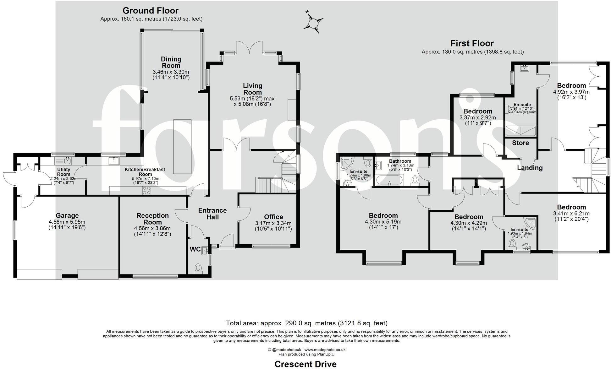 Crescent Drive, Shenfield, CM15 floorplan