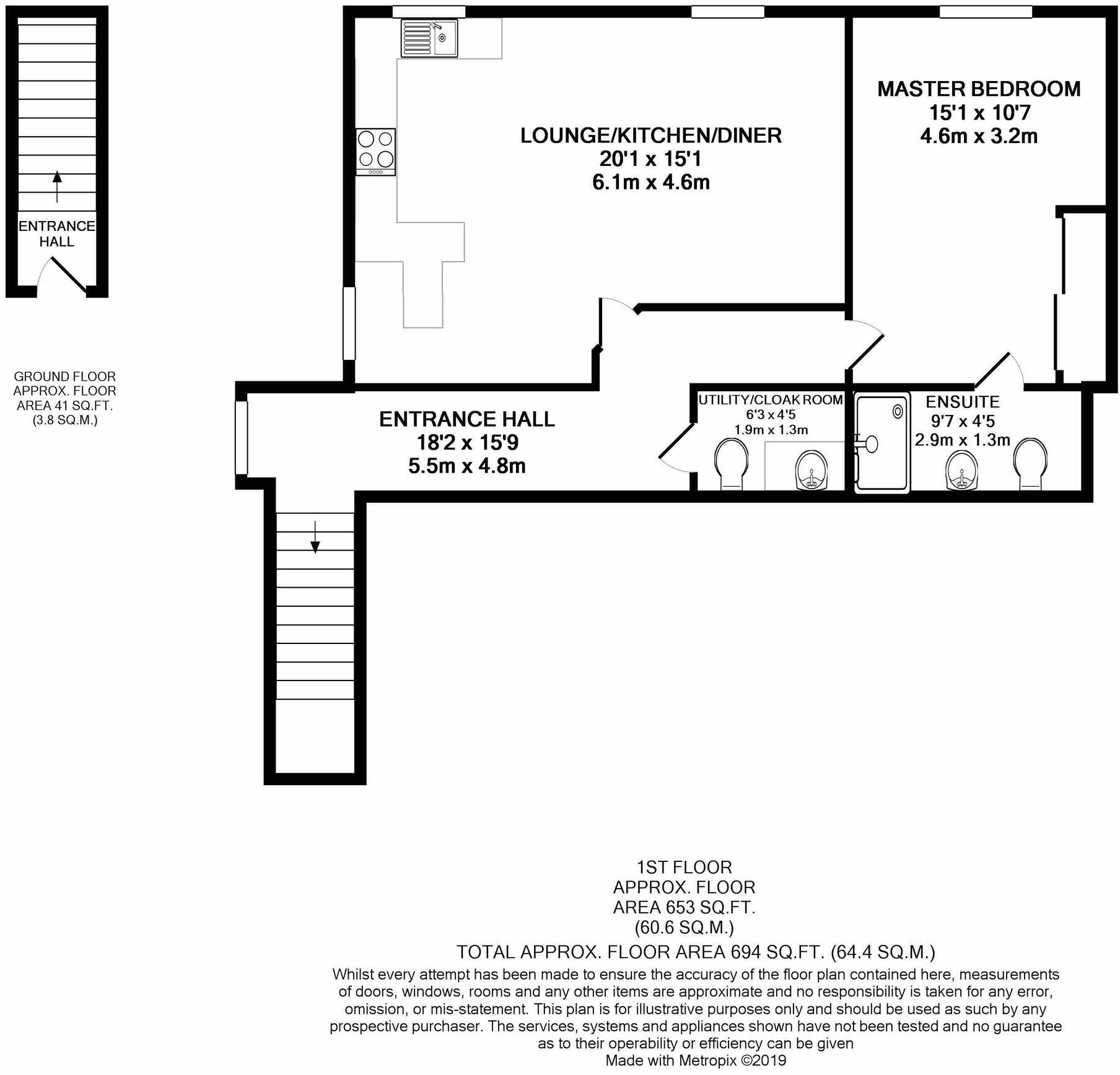 Priory Road, The Priory Priory Road, PE27 floorplan