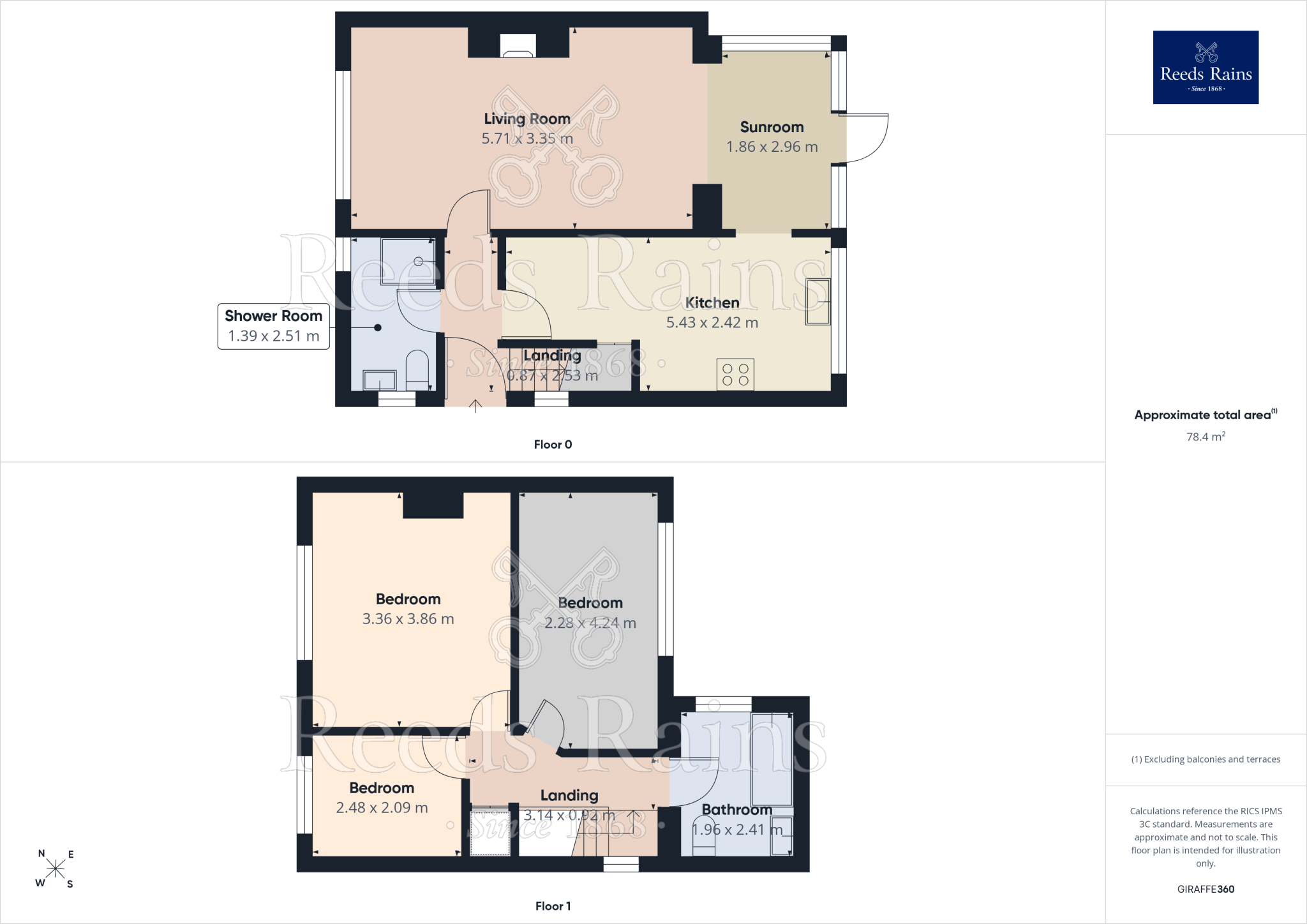 Platt Lane, Hindley, Wigan, Greater Manchester, WN2 floorplan