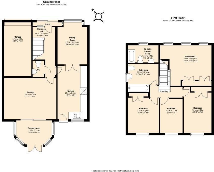Poppleton Drive, Tingley, Wakefield, West Yorkshire, WF3 floorplan