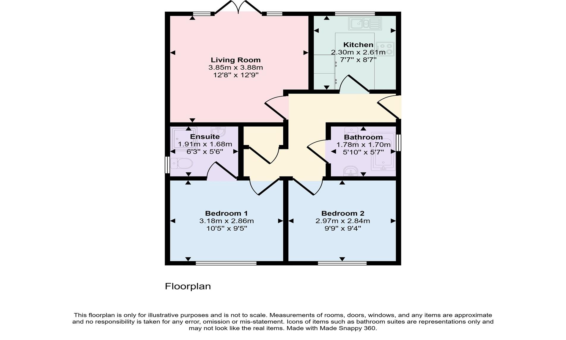 Ensbury Park floorplan