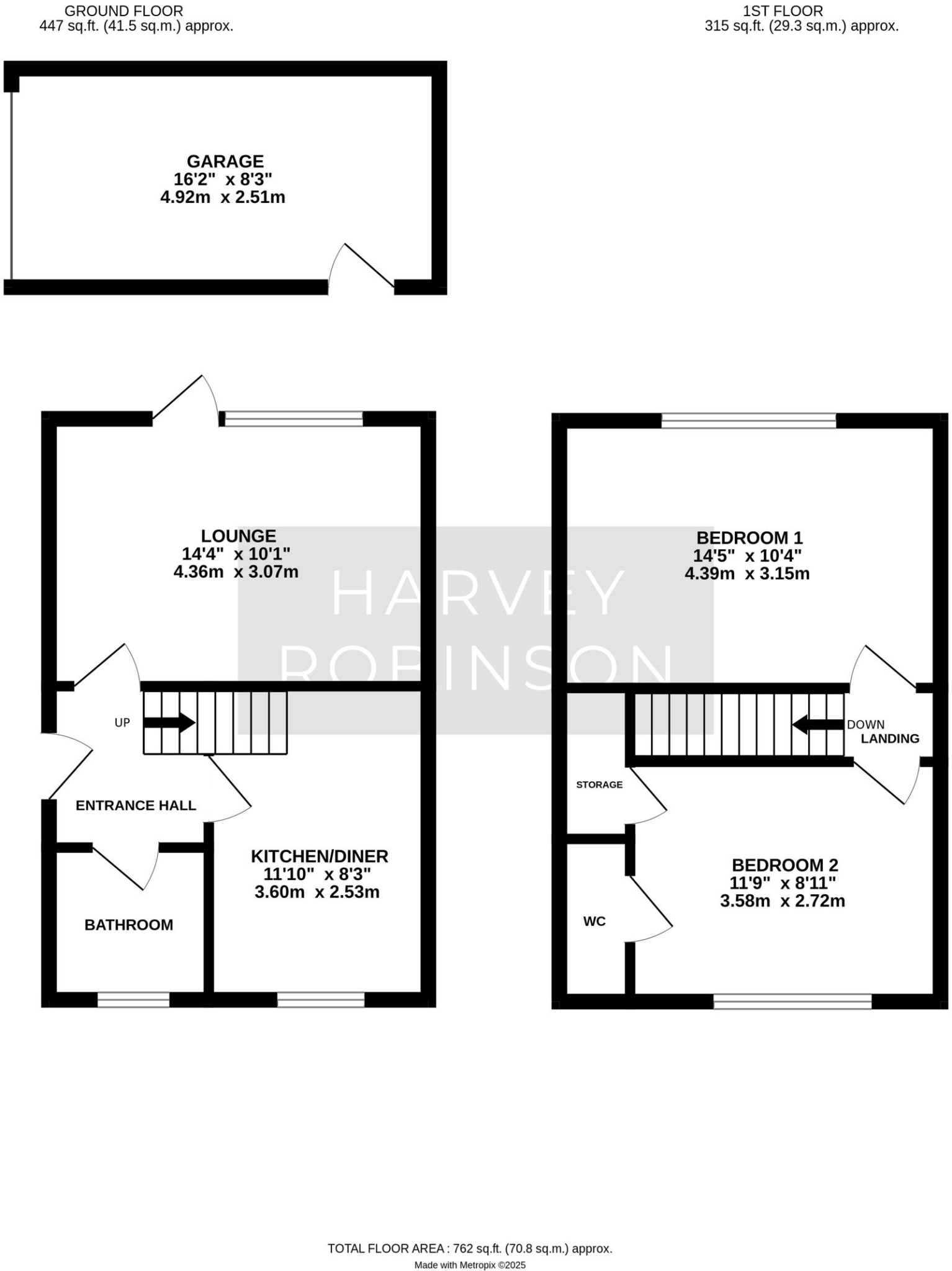 Shakespeare Road, St. Ives, PE27 floorplan