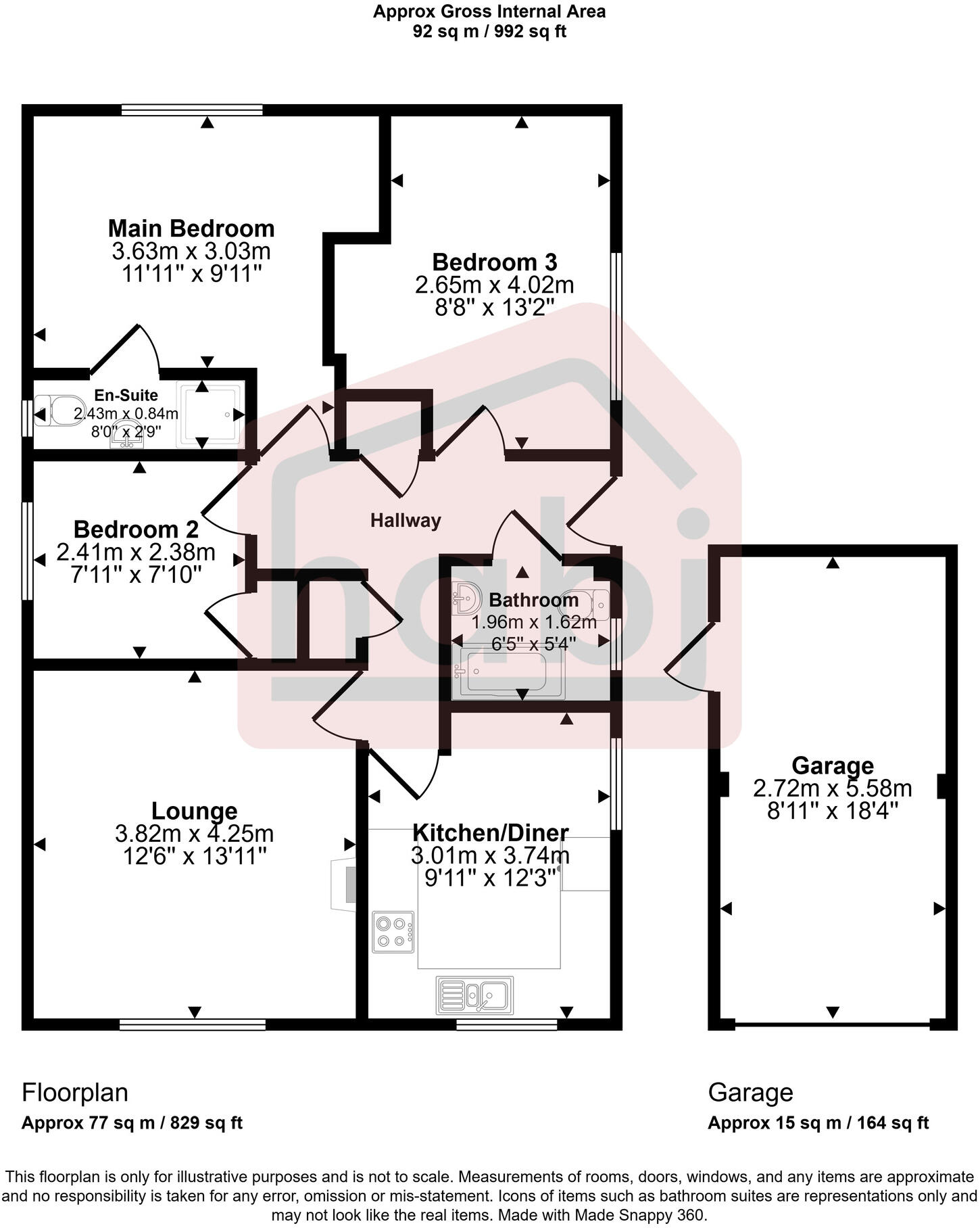 The Brecks, Attleborough, NR17 floorplan