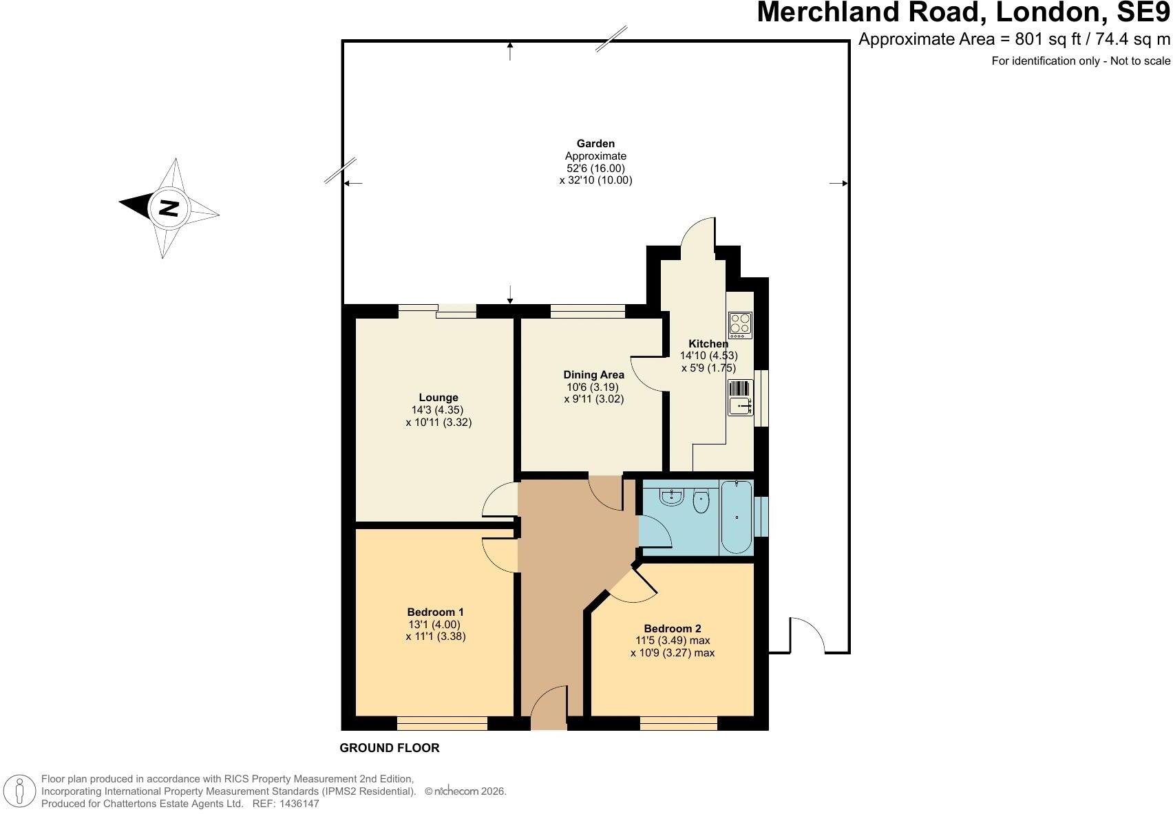 Merchland Road, New Eltham floorplan