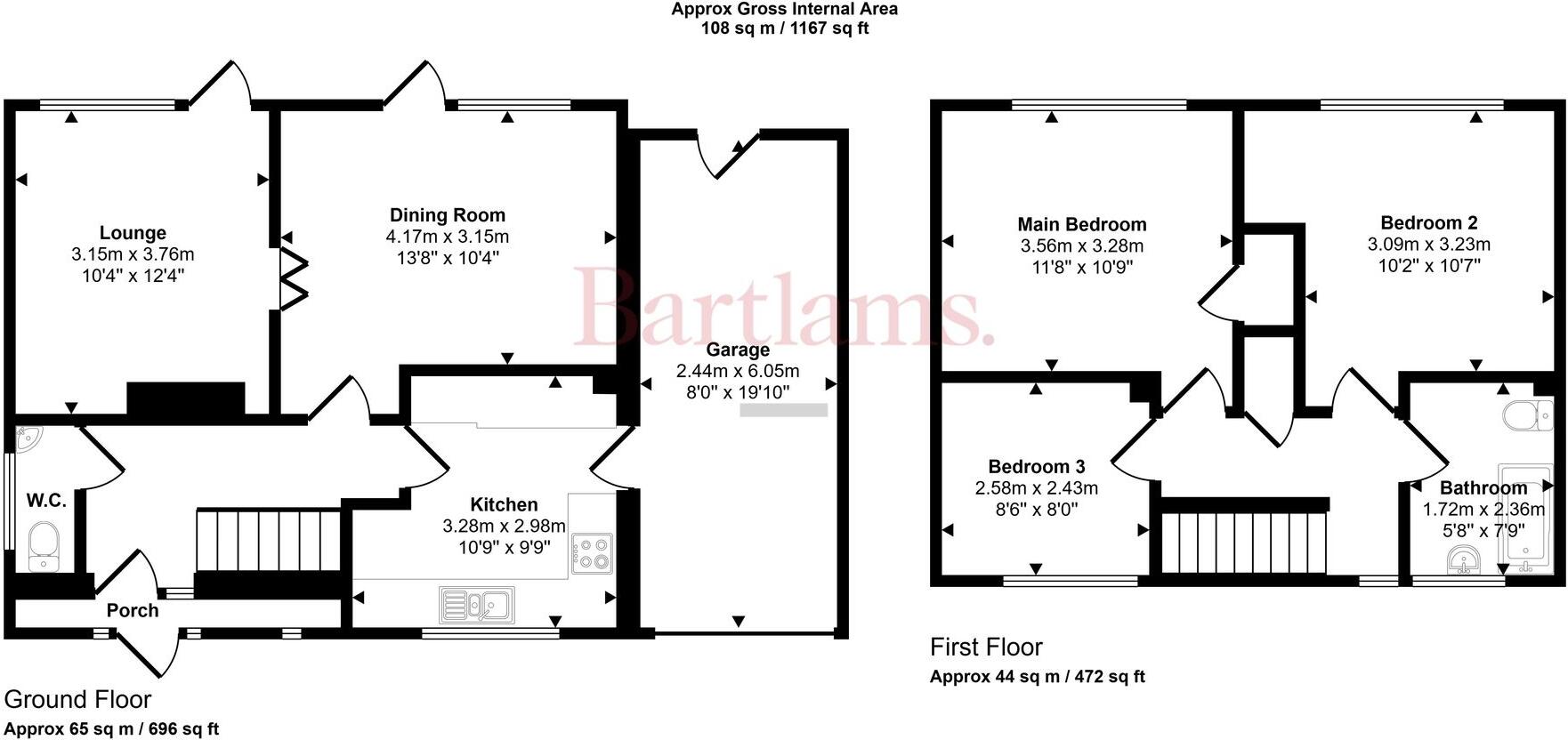 St. Marys Close, Albrighton, WV7 floorplan