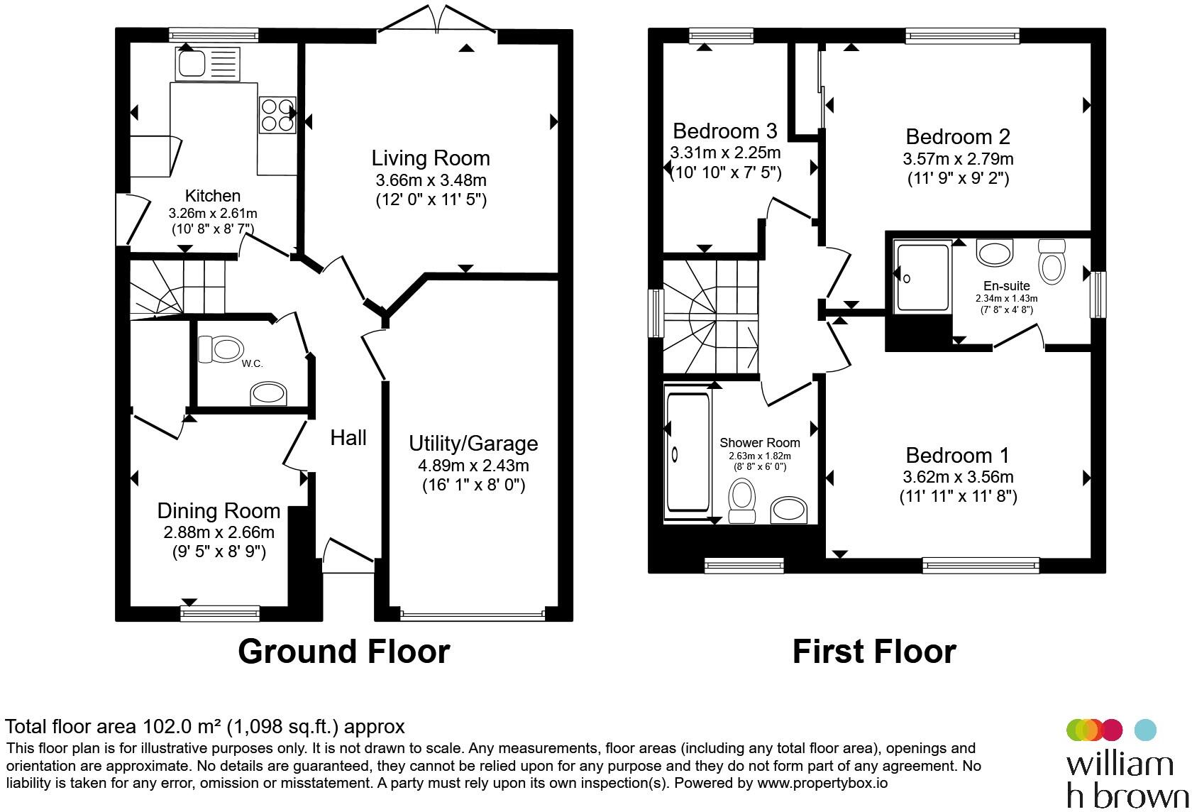 Dobson Rise, Bradford floorplan
