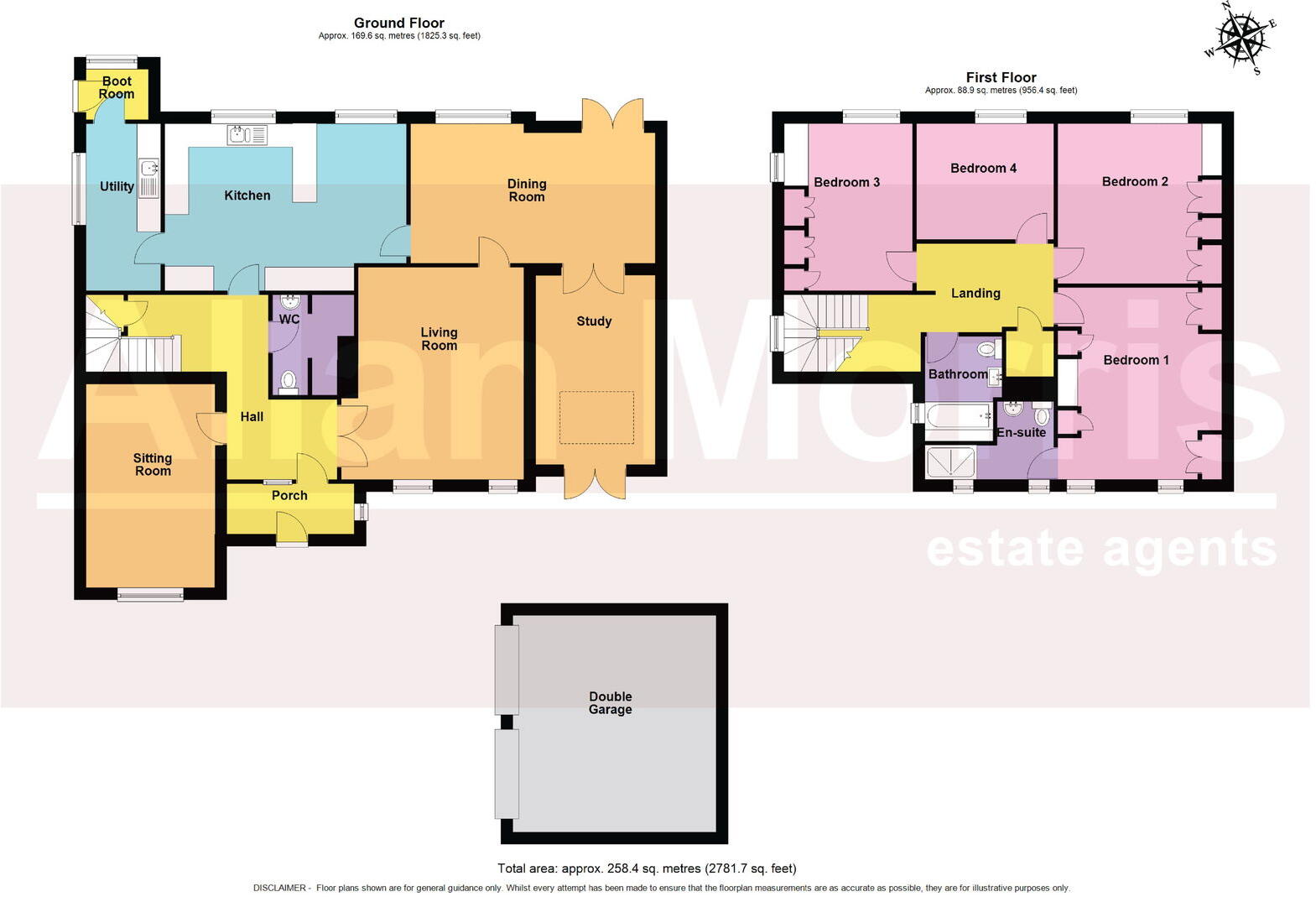 4 Woodbury Park, Holt Heath, Worcester. WR6 6NT floorplan