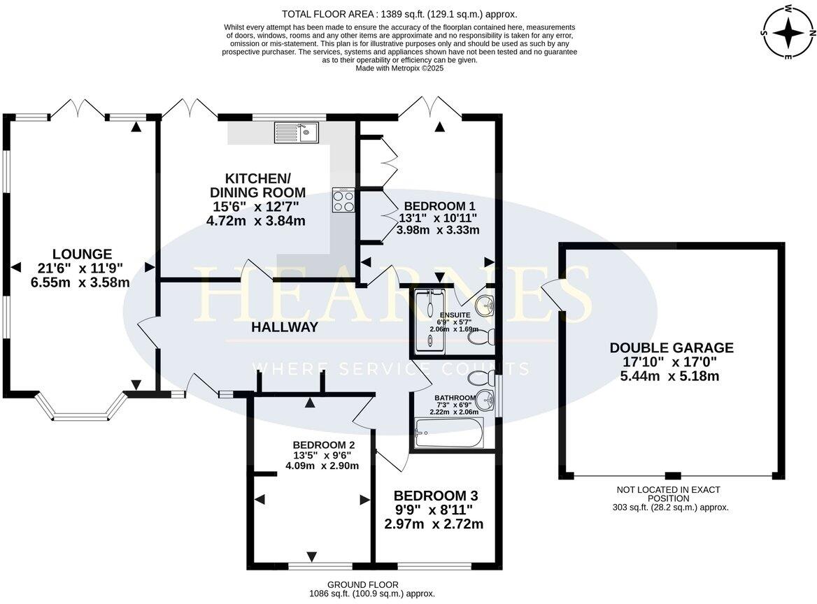 Ryan Close, Ferndown, BH22 floorplan