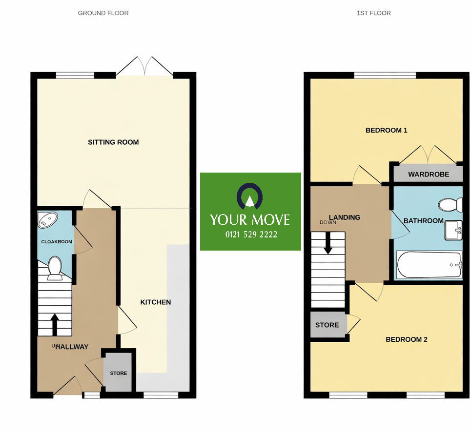Stadium Road, Birmingham, West Midlands, B28 floorplan
