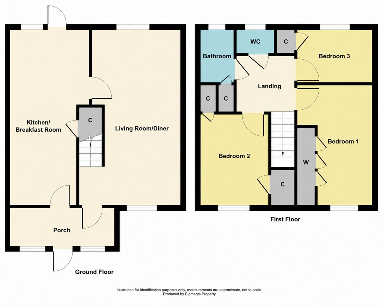 Grendon Avenue, Corby floorplan